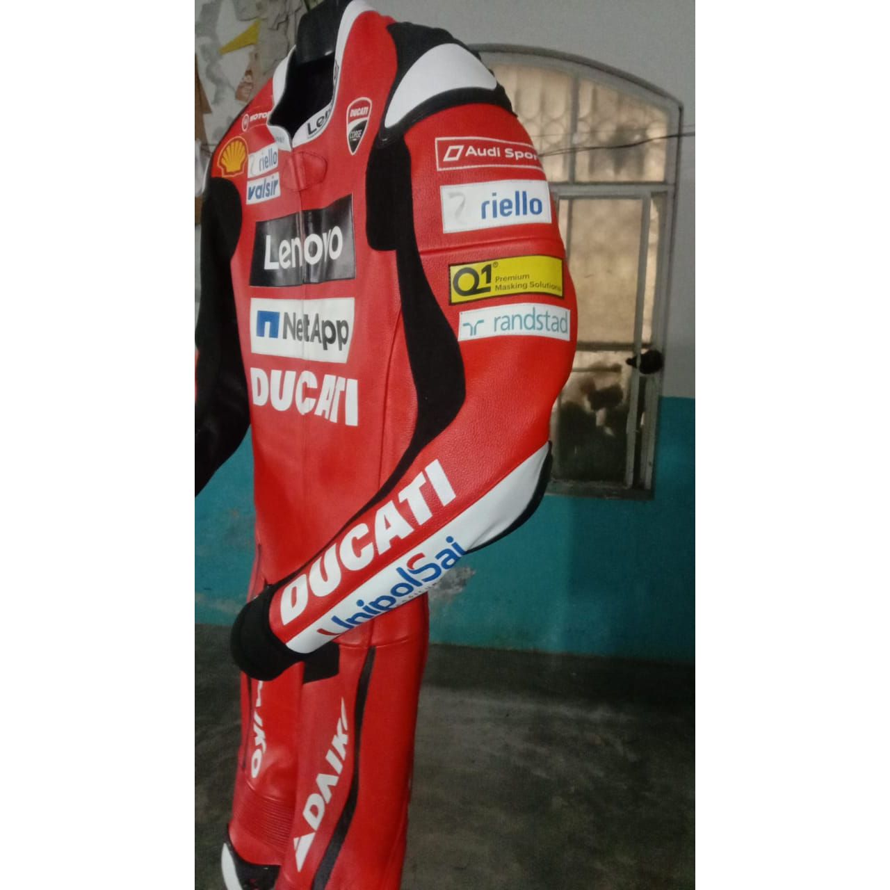 Ducati Motorbike Racing Leather Suit MN-03